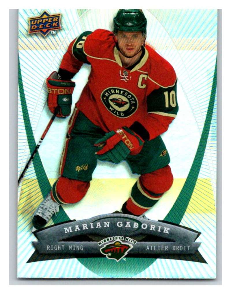 (HCW) 2008-09 Upper Deck McDonald's #25 Marian Gaborik Wild NHL Mint Image 1