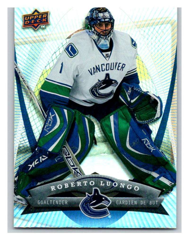 (HCW) 2008-09 Upper Deck McDonald's #48 Roberto Luongo Canucks NHL Mint Image 1