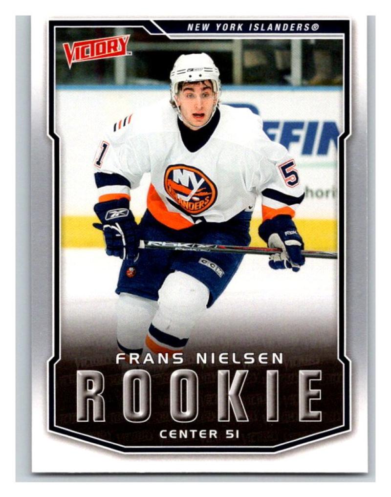 2007-08 Upper Deck Victory #212 Frans Nielsen MINT Hockey NHL RC Rookie 02905 Image 1