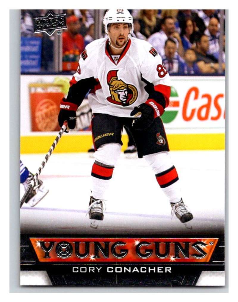 (HCW) 2013-14 Upper Deck #210 Cory Conacher RC Rookie Senators YG 02925 Image 1
