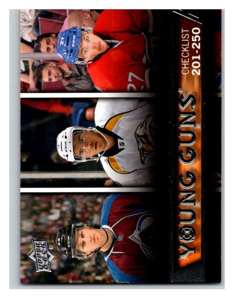 (HCW) 2013-14 Upper Deck #250 Nathan MacKinnon/Jones/Galchenyuk CL YG 02937