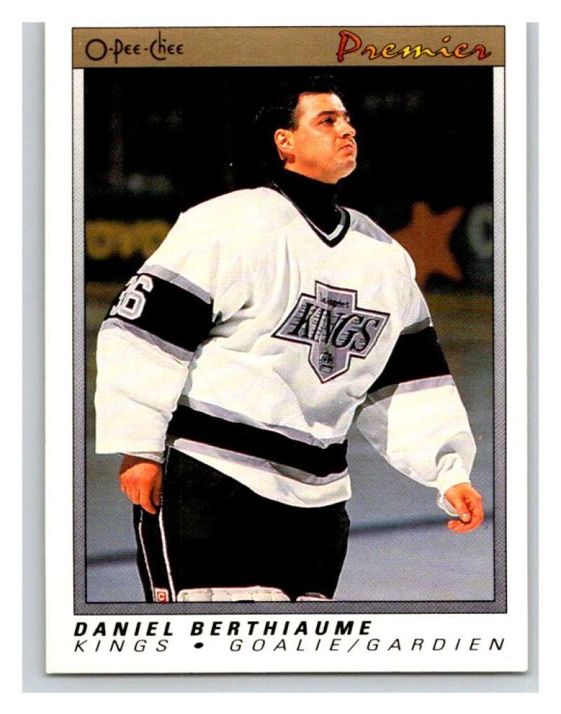 (HCW) 1990-91 OPC Premier #5 Daniel Berthiaume Mint Image 1