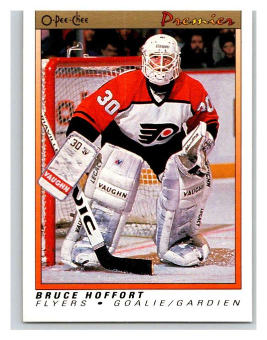 (HCW) 1990-91 OPC Premier #42 Bruce Hoffort Flyers Mint Image 1