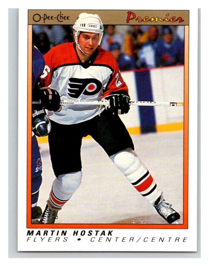 (HCW) 1990-91 OPC Premier #44 Martin Hostak Flyers Mint Image 1