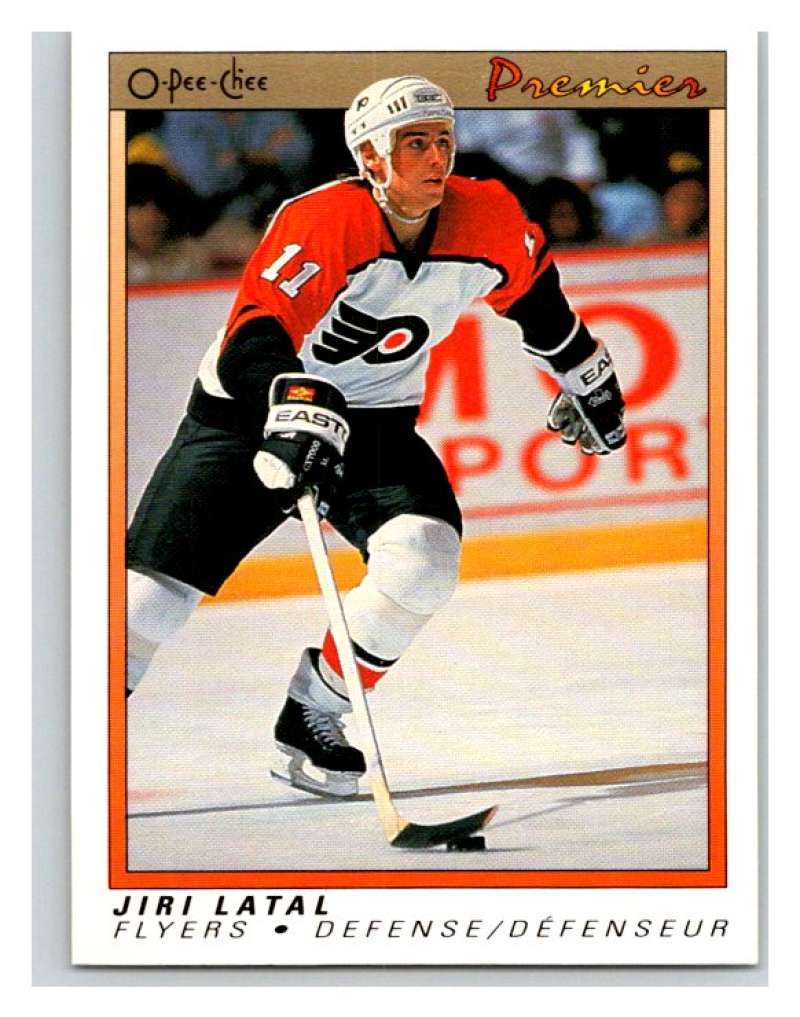 (HCW) 1990-91 OPC Premier #59 Jiri Latal Flyers Mint Image 1