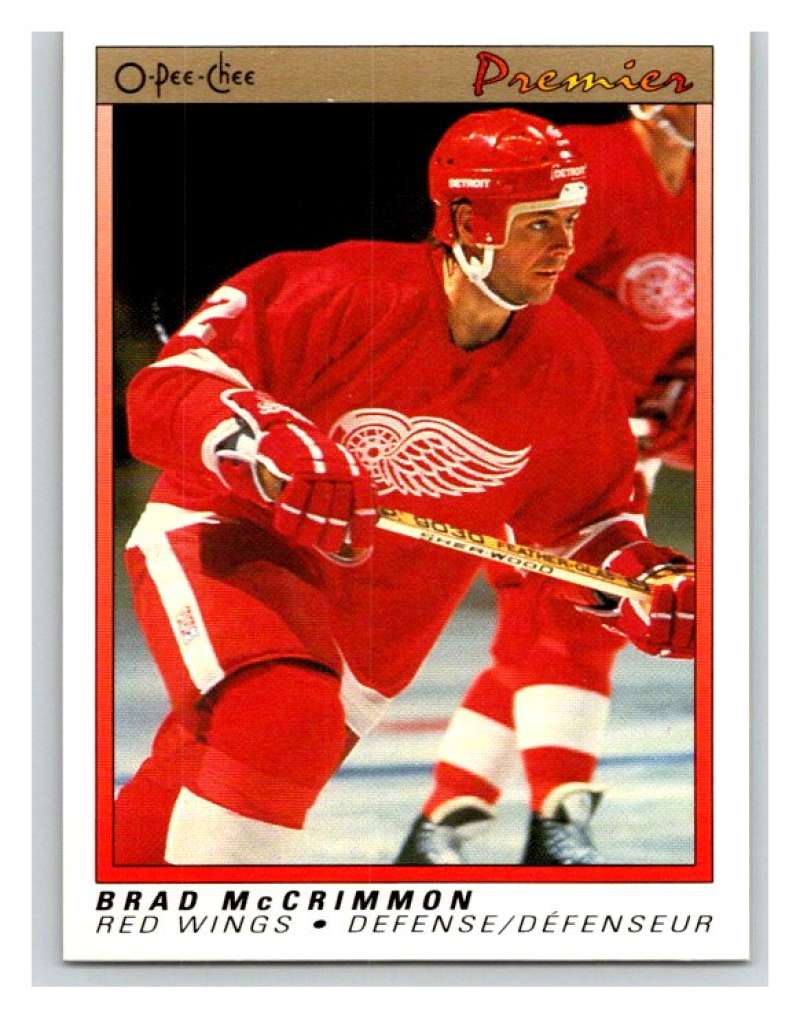 (HCW) 1990-91 OPC Premier #69 Brad McCrimmon Mint Image 1