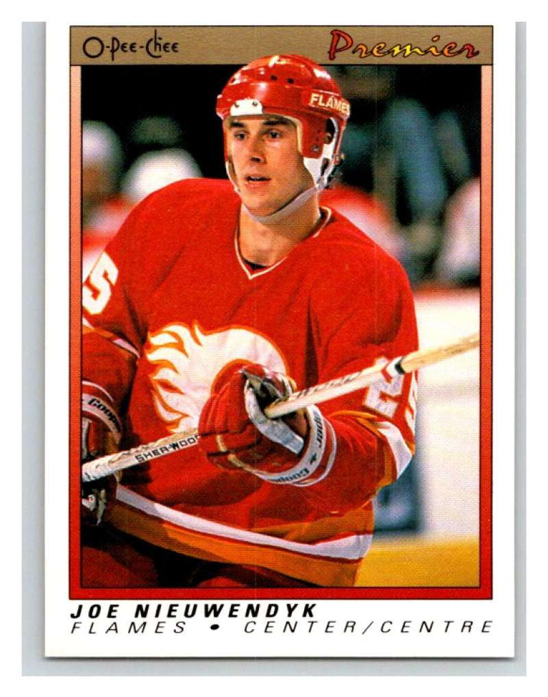 (HCW) 1990-91 OPC Premier #84 Joe Nieuwendyk Flames Mint