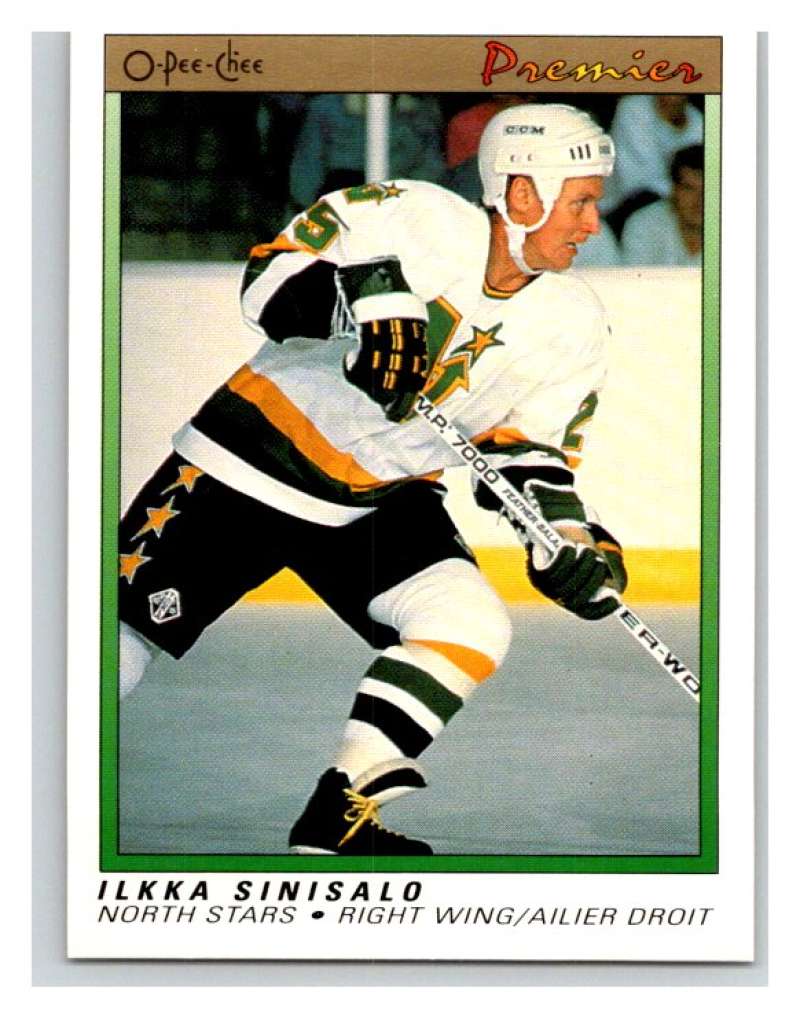(HCW) 1990-91 OPC Premier #108 Ilkka Sinisalo Mint Image 1