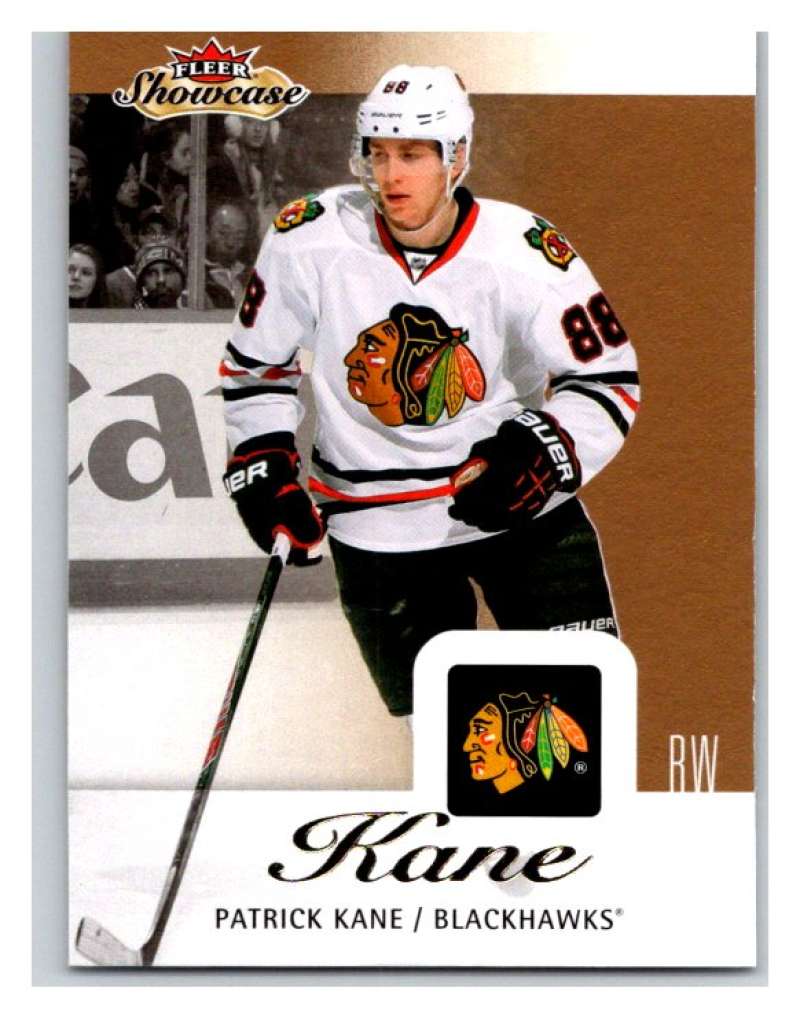 2013-14 Upper Deck Fleer Showcase #16 Patrick Kane Blackhawks NHL Mint Image 1