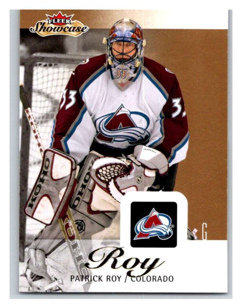 2013-14 Upper Deck Fleer Showcase #23 Patrick Roy Avalanche NHL Mint