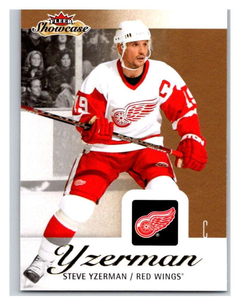 2013-14 Upper Deck Fleer Showcase #29 Steve Yzerman Red Wings NHL Mint