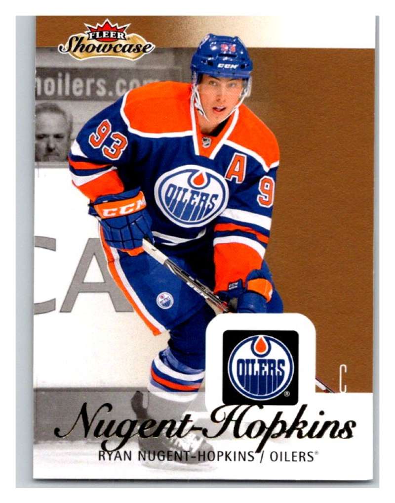 2013-14 Upper Deck Fleer Showcase #30 Ryan Nugent-Hopkins Oilers NHL Mint Image 1
