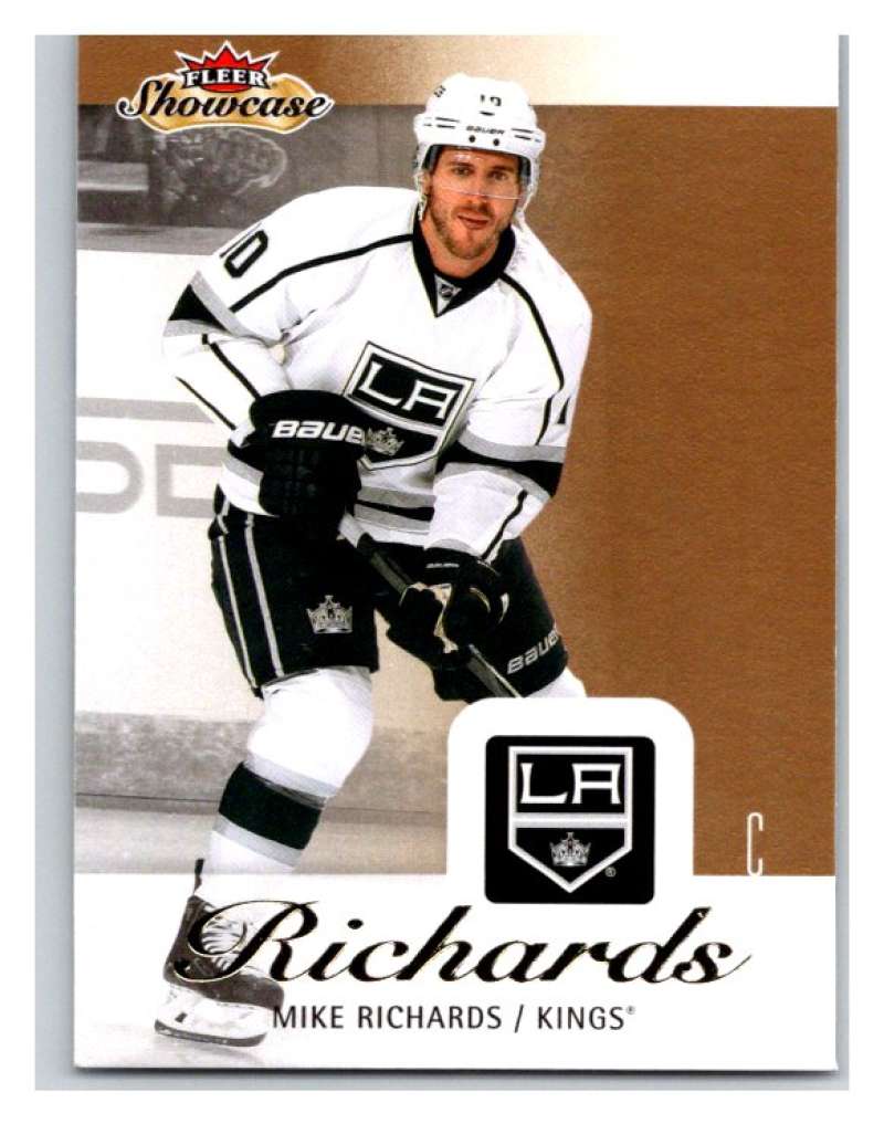 2013-14 Upper Deck Fleer Showcase #40 Mike Richards Kings NHL Mint Image 1