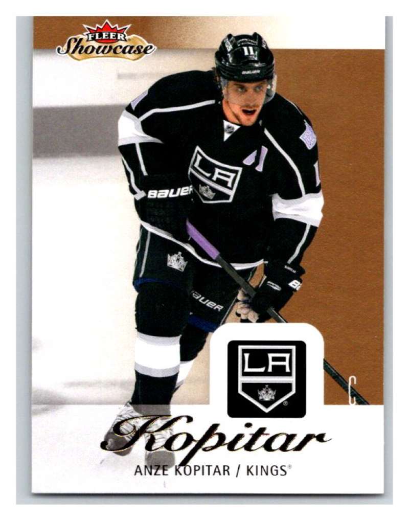 2013-14 Upper Deck Fleer Showcase #41 Anze Kopitar Kings NHL Mint Image 1
