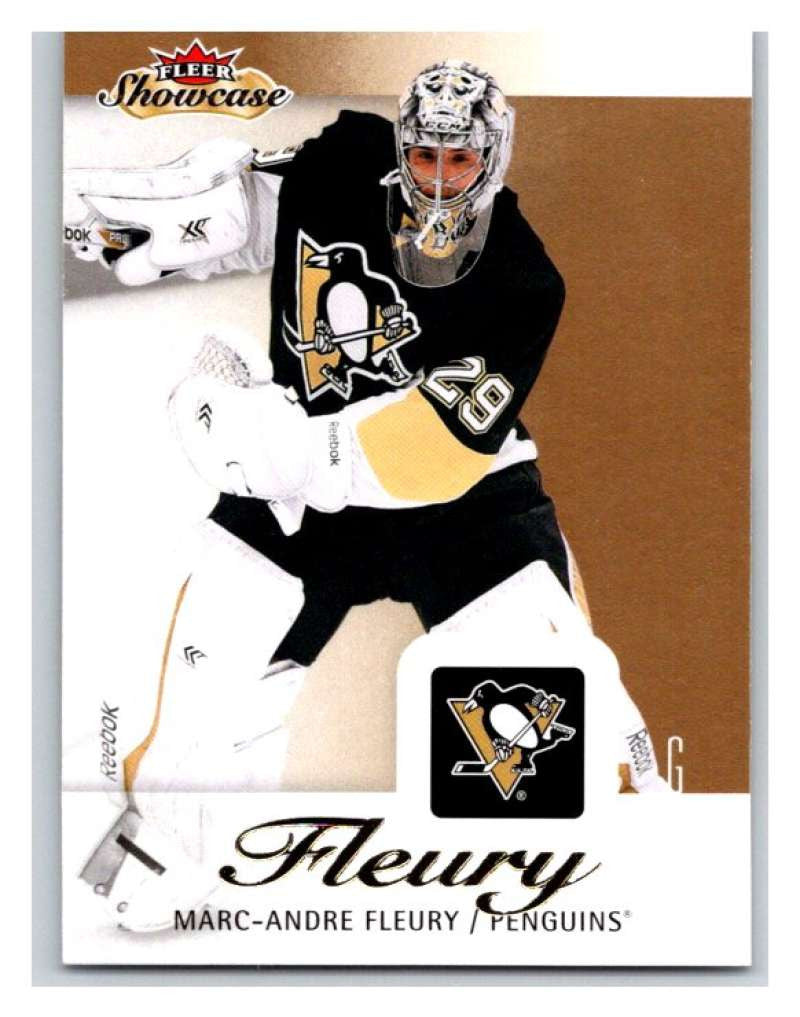 2013-14 Upper Deck Fleer Showcase #78 Marc-Andre Fleury Penguins NHL Mint