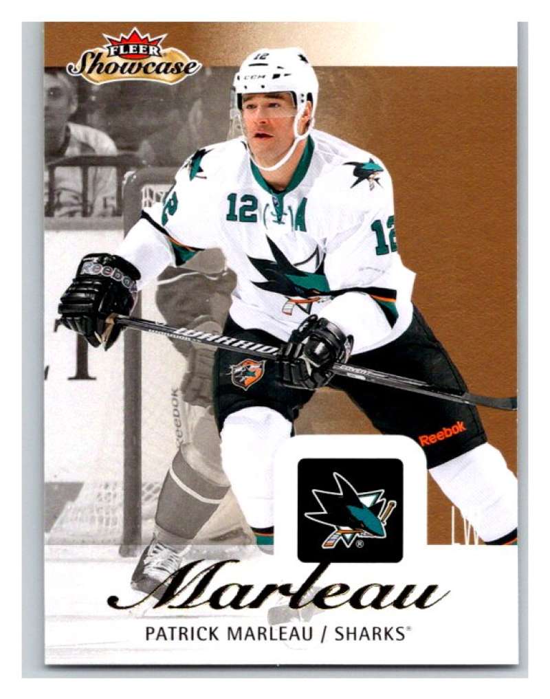 2013-14 Upper Deck Fleer Showcase #81 Patrick Marleau Sharks NHL Mint Image 1