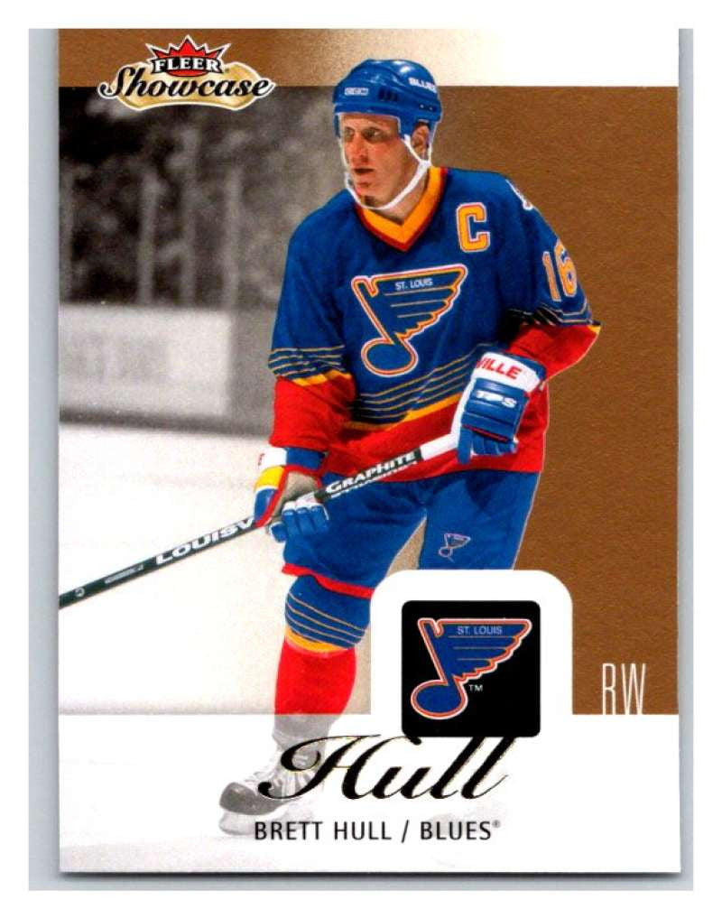 2013-14 Upper Deck Fleer Showcase #85 Brett Hull Blues NHL Mint