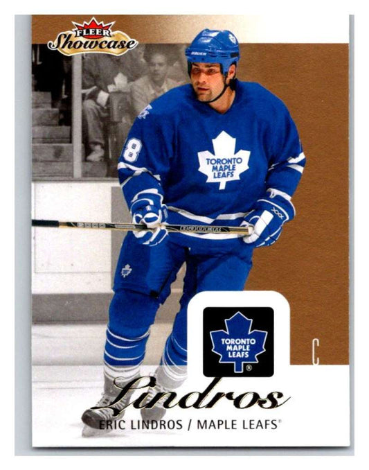 2013-14 Upper Deck Fleer Showcase #90 Eric Lindros Maple Leafs NHL Mint