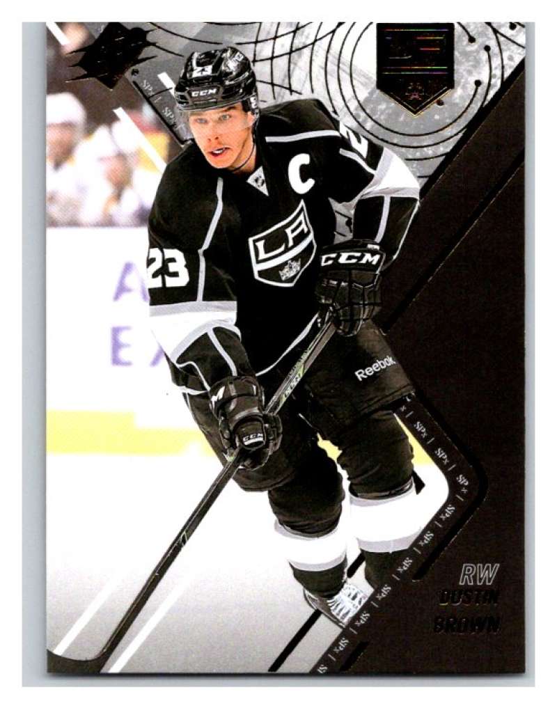 2015-16 SPx #16 Dustin Brown Kings Upper Deck NHL Mint Image 1
