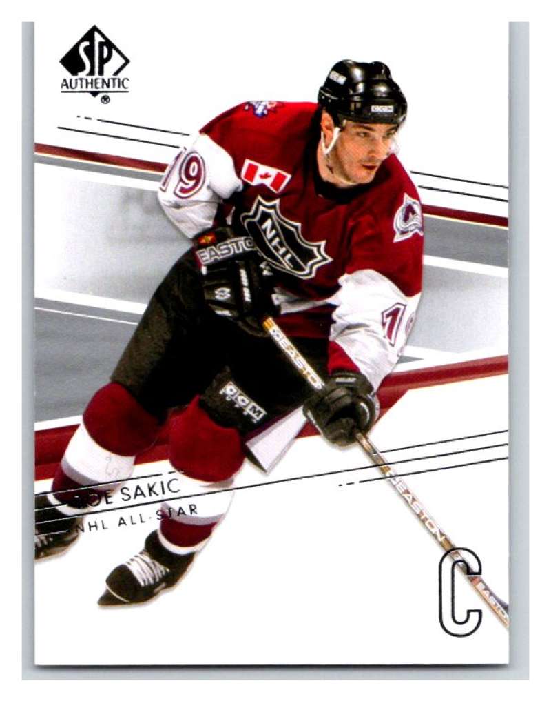 2014-15 Upper Deck SP Authentic #4 Joe Sakic Avalanche NHL Mint Image 1