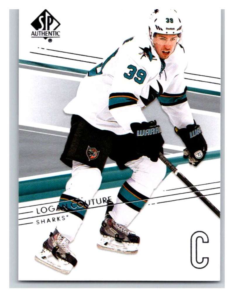 2014-15 Upper Deck SP Authentic #6 Logan Couture Sharks NHL Mint Image 1