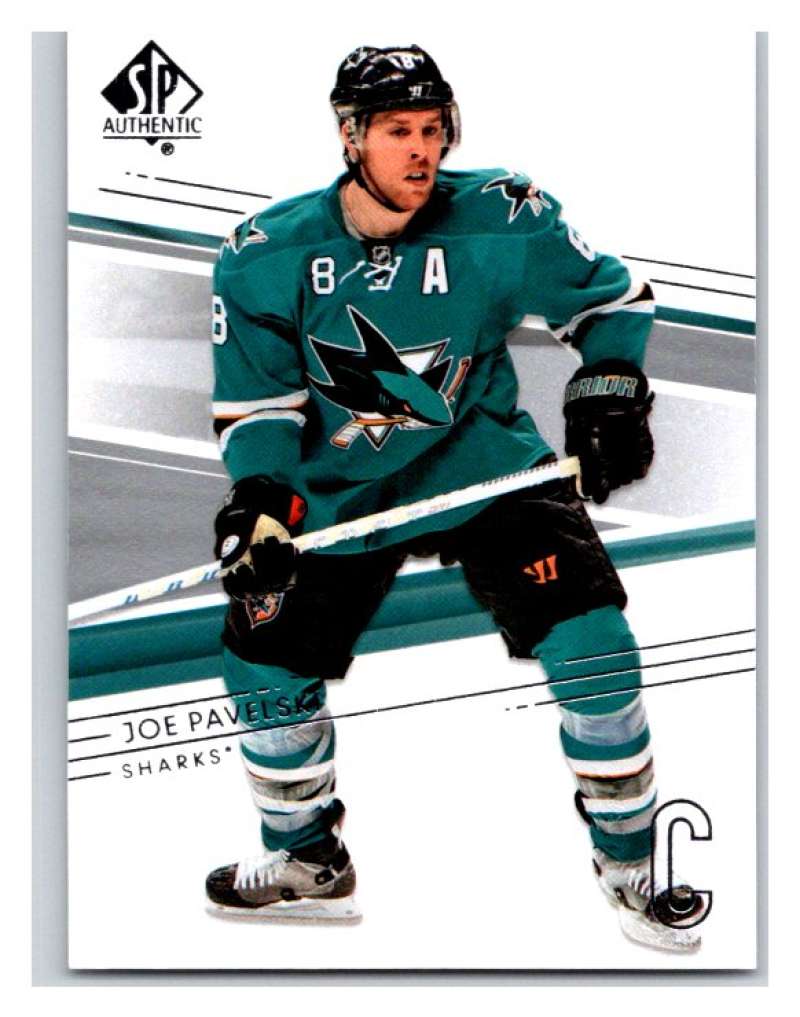 2014-15 Upper Deck SP Authentic #10 Joe Pavelski Sharks NHL Mint Image 1