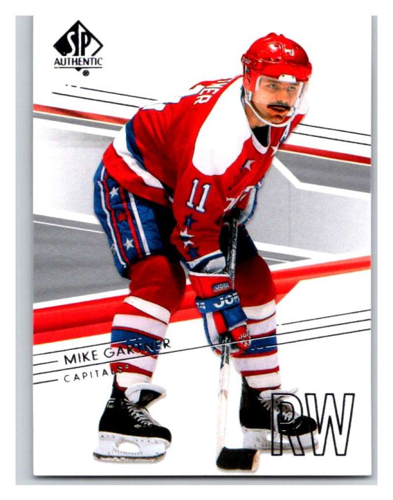 2014-15 Upper Deck SP Authentic #27 Mike Gartner Capitals NHL Mint Image 1