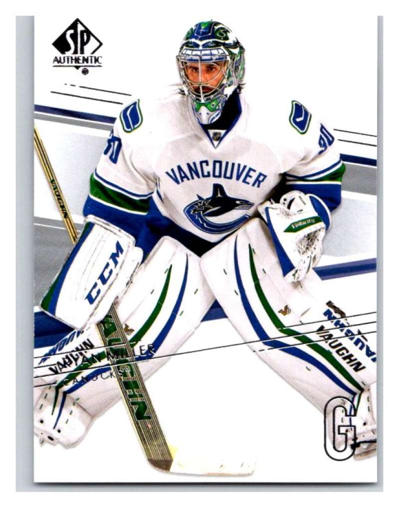 2014-15 Upper Deck SP Authentic #30 Ryan Miller Canucks NHL Mint Image 1
