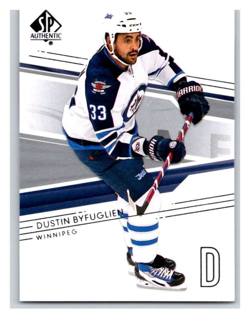 2014-15 Upper Deck SP Authentic #35 Dustin Byfuglien Winn Jets NHL Mint Image 1