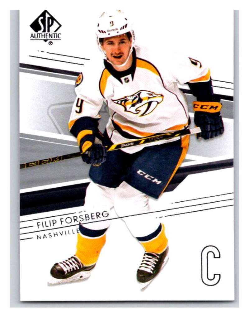 2014-15 Upper Deck SP Authentic #50 Filip Forsberg Predators NHL Mint Image 1