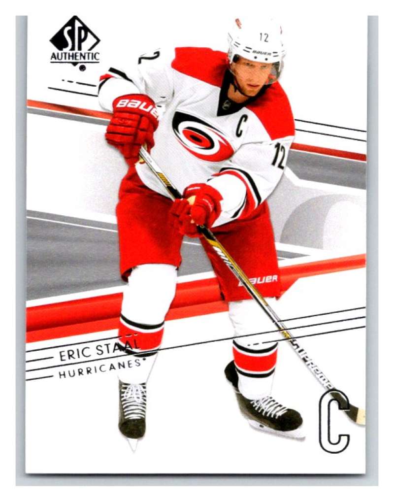 2014-15 Upper Deck SP Authentic #60 Eric Staal Hurricanes NHL Mint Image 1
