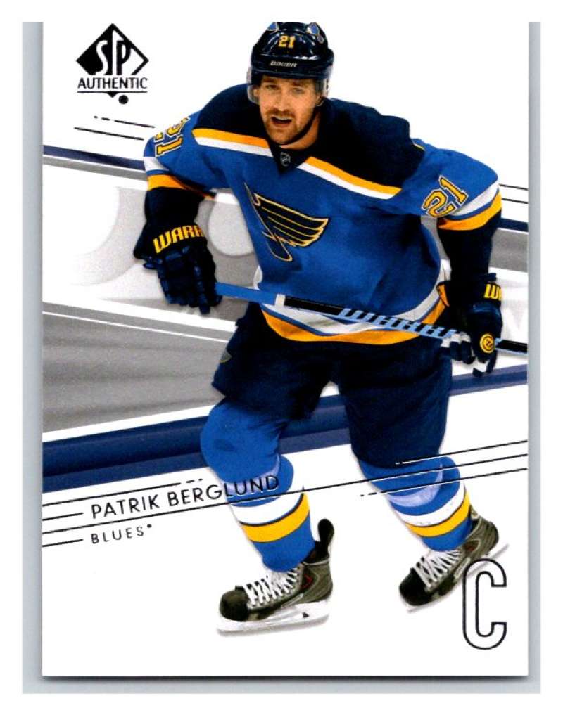 2014-15 Upper Deck SP Authentic #61 Patrik Berglund Blues NHL Mint Image 1
