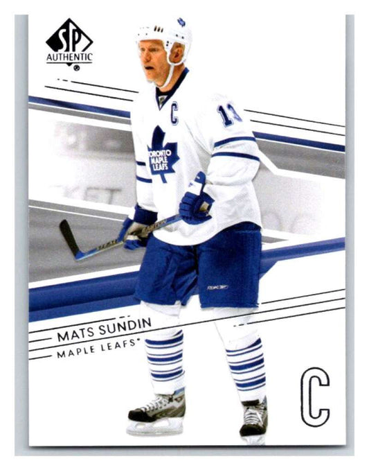 2014-15 Upper Deck SP Authentic #77 Mats Sundin Maple Leafs NHL Mint