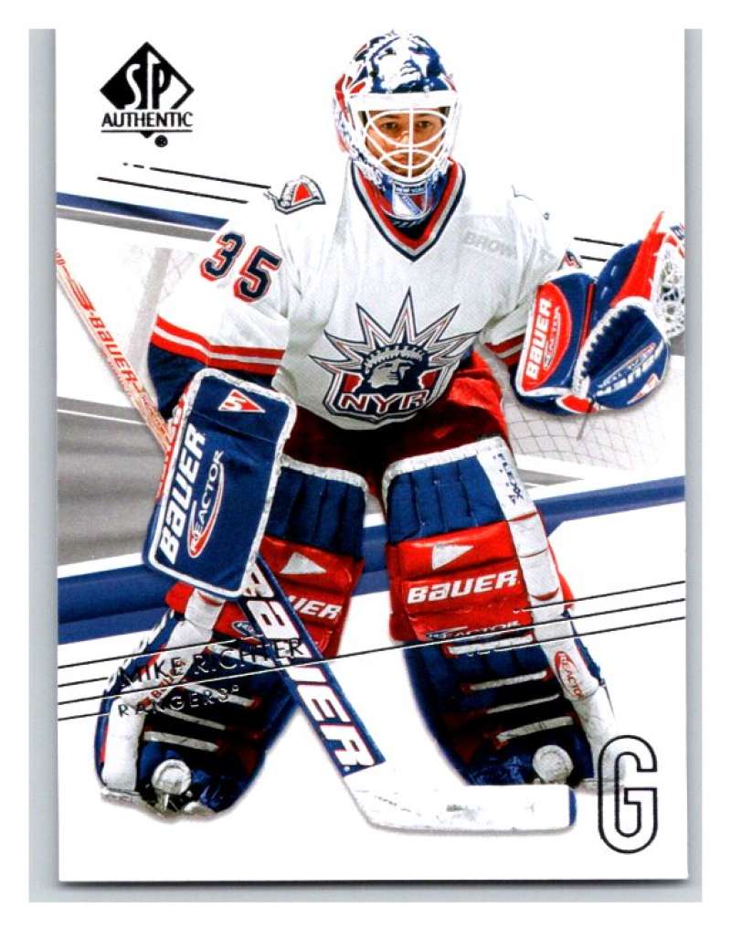 2014-15 Upper Deck SP Authentic #91 Mike Richter NY Rangers NHL Mint Image 1