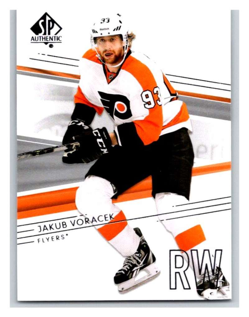 2014-15 Upper Deck SP Authentic #107 Jakub Voracek Flyers NHL Mint Image 1