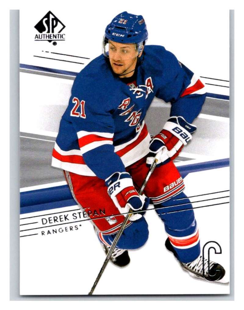 2014-15 Upper Deck SP Authentic #112 Derek Stepan NY Rangers NHL Mint Image 1