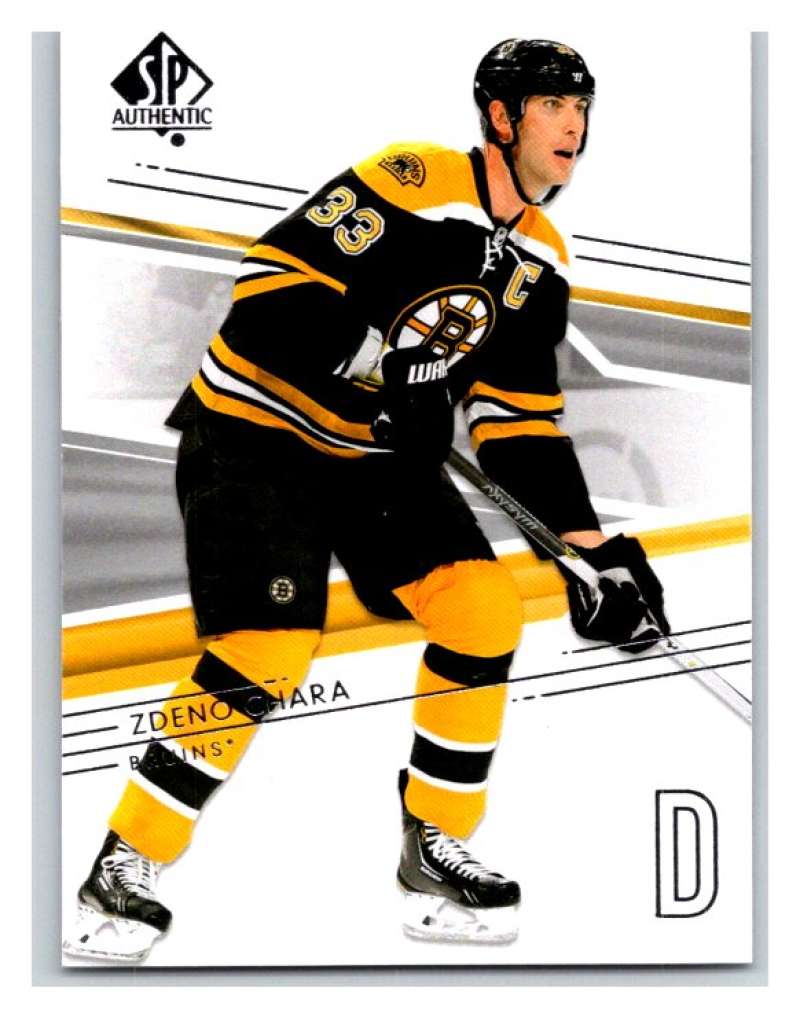2014-15 Upper Deck SP Authentic #117 Zdeno Chara Bruins NHL Mint Image 1