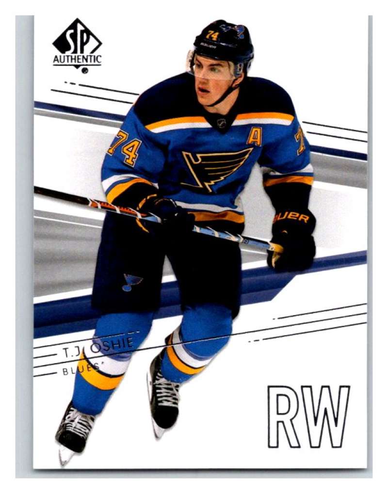 2014-15 Upper Deck SP Authentic #138 T.J. Oshie Blues NHL Mint Image 1