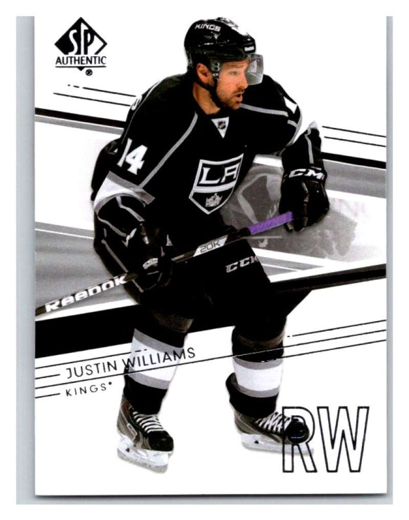 2014-15 Upper Deck SP Authentic #148 Justin Williams Kings NHL Mint Image 1