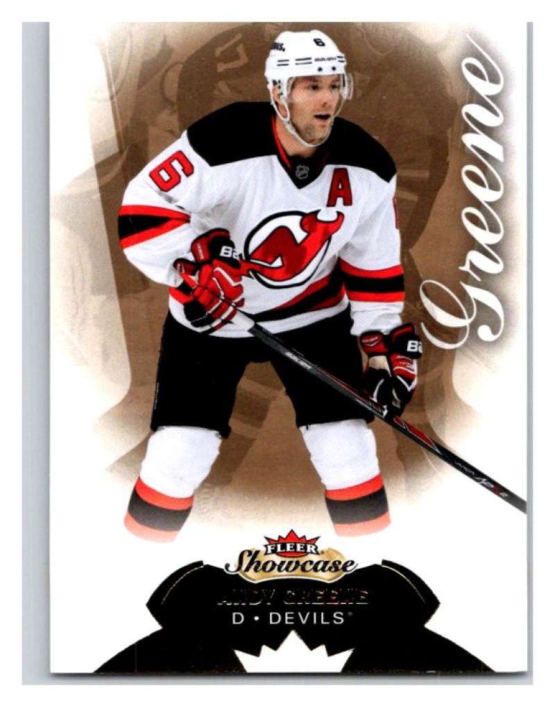 2014-15 Upper Deck Fleer Showcase #2 Andy Greene NJ Devils NHL Mint Image 1