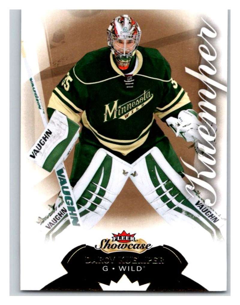 2014-15 Upper Deck Fleer Showcase #8 Darcy Kuemper Wild NHL Mint Image 1