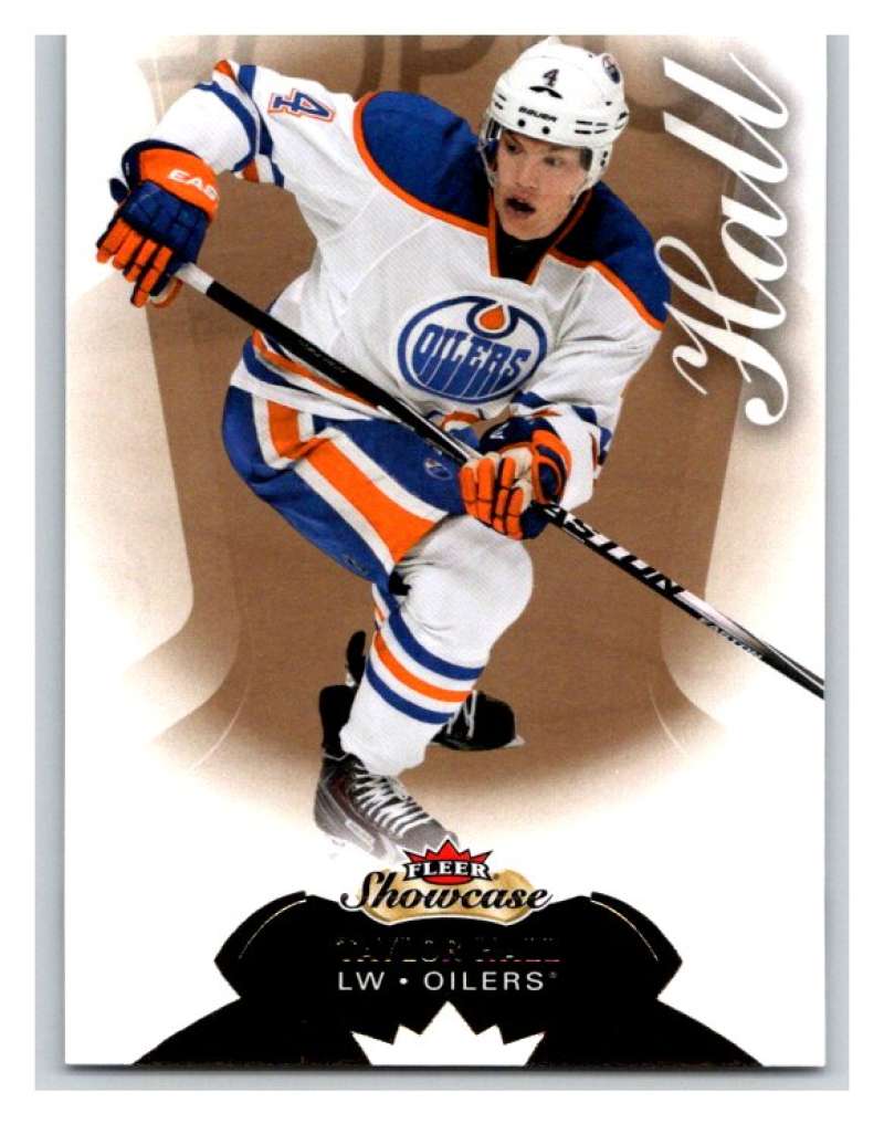 2014-15 Upper Deck Fleer Showcase #13 Taylor Hall Oilers NHL Mint Image 1