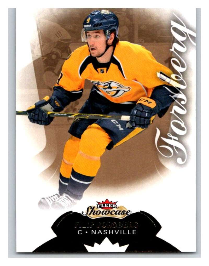 2014-15 Upper Deck Fleer Showcase #28 Filip Forsberg Predators NHL Mint Image 1