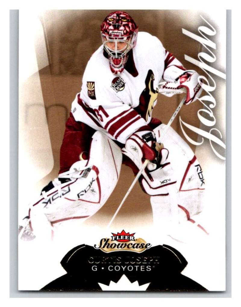 2014-15 Upper Deck Fleer Showcase #29 Curtis Joseph Coyotes NHL Mint Image 1