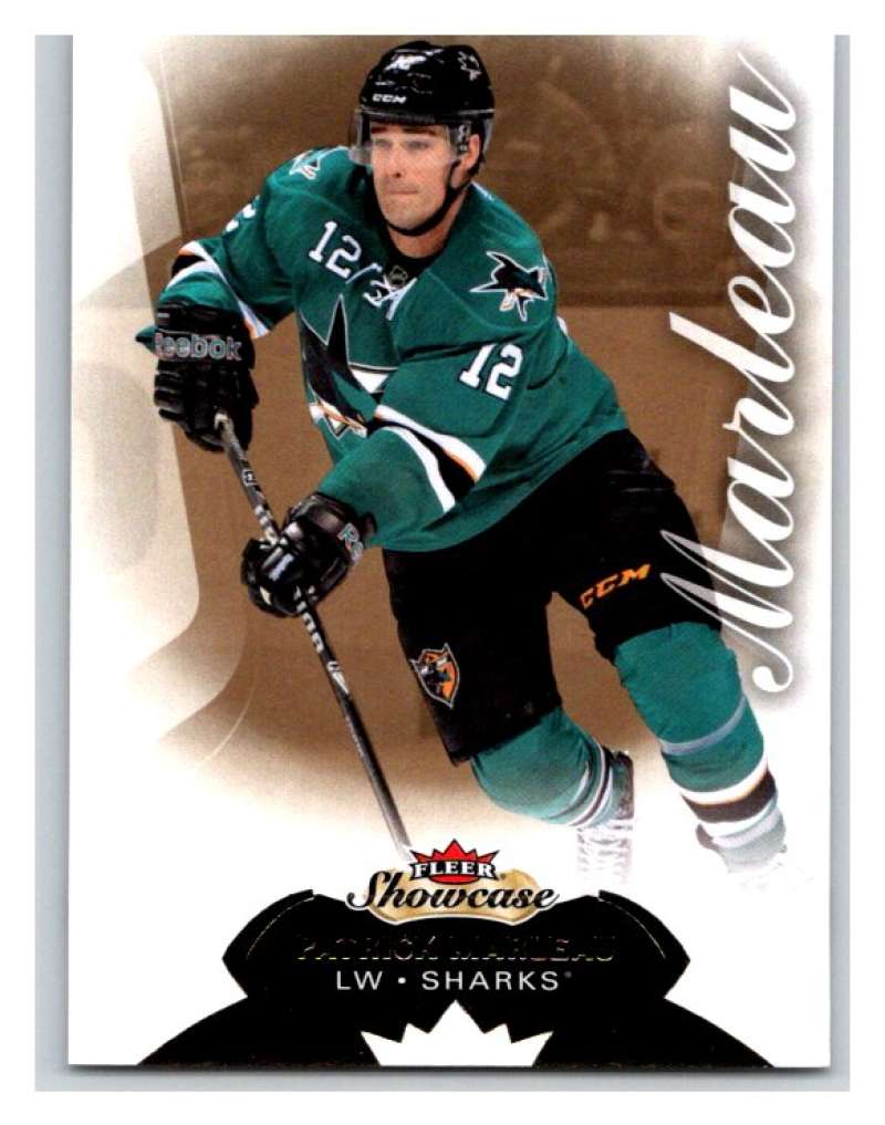2014-15 Upper Deck Fleer Showcase #32 Patrick Marleau Sharks NHL Mint Image 1