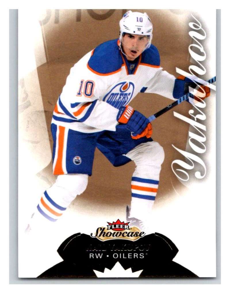 2014-15 Upper Deck Fleer Showcase #33 Nail Yakupov Oilers NHL Mint Image 1
