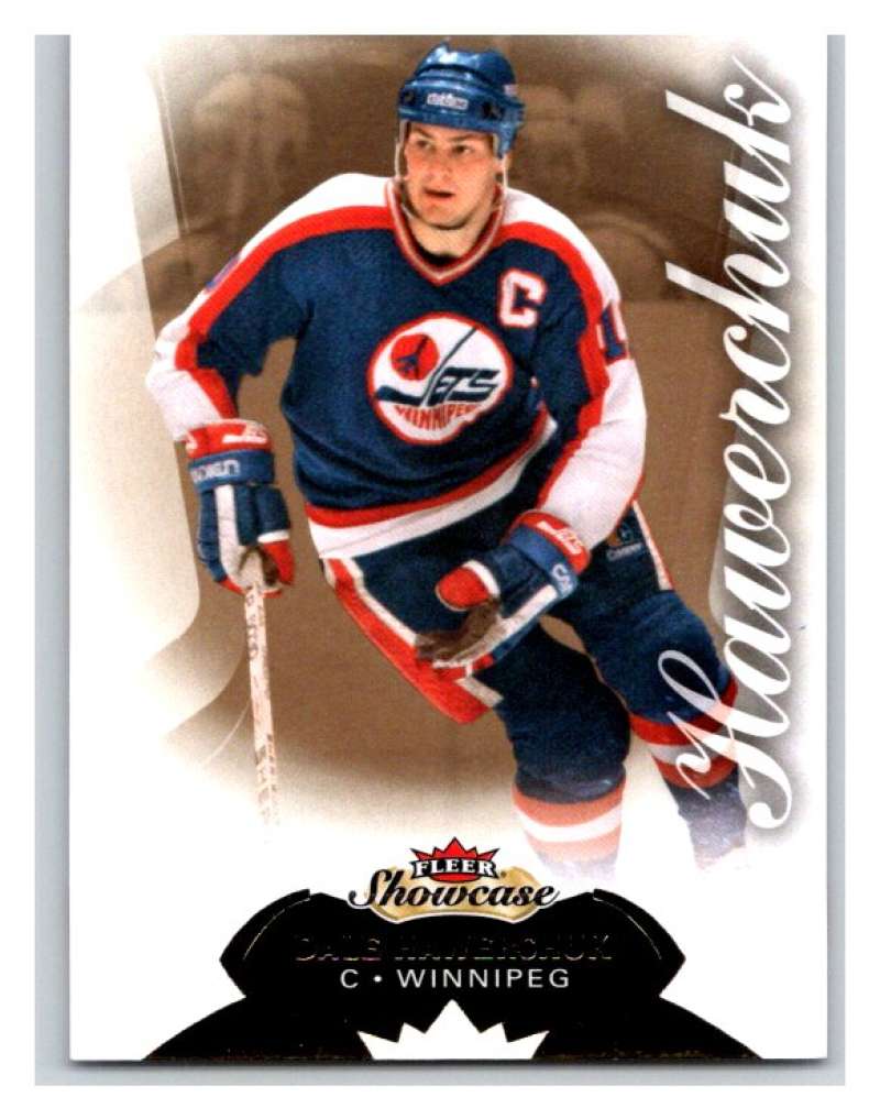 2014-15 Upper Deck Fleer Showcase #43 Dale Hawerchuk Winn Jets NHL Mint Image 1