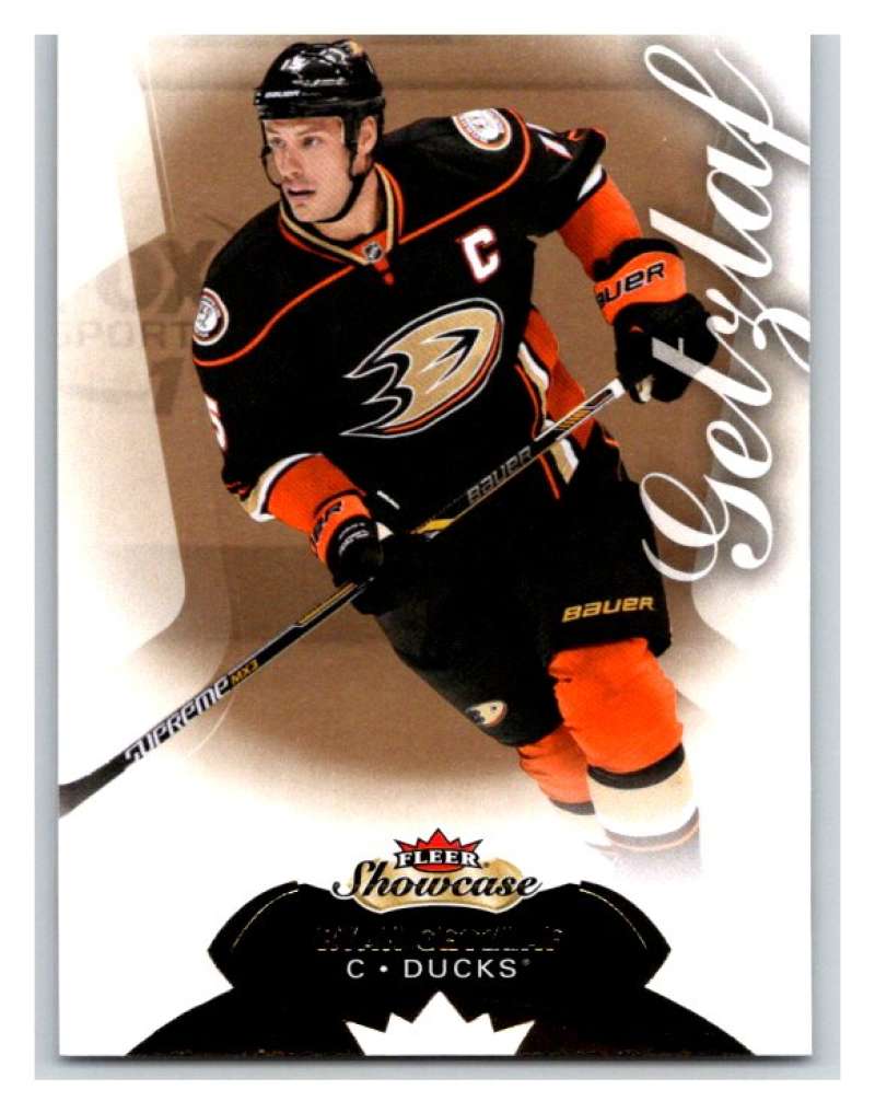 2014-15 Upper Deck Fleer Showcase #48 Ryan Getzlaf Ducks NHL Mint Image 1