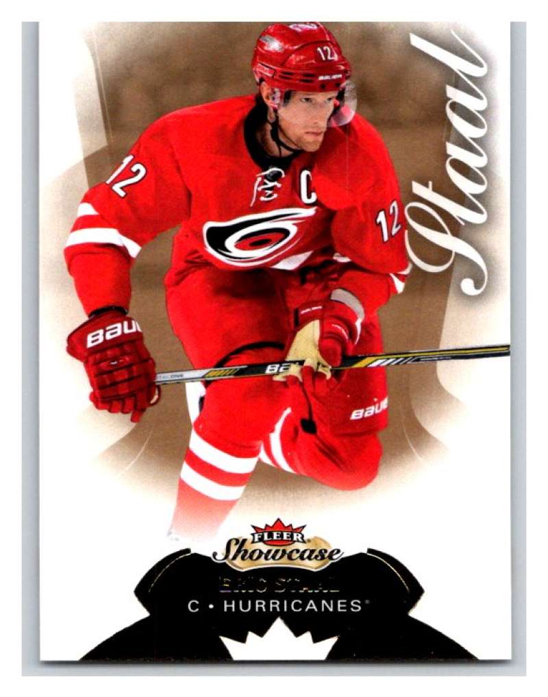 2014-15 Upper Deck Fleer Showcase #55 Eric Staal Hurricanes NHL Mint Image 1
