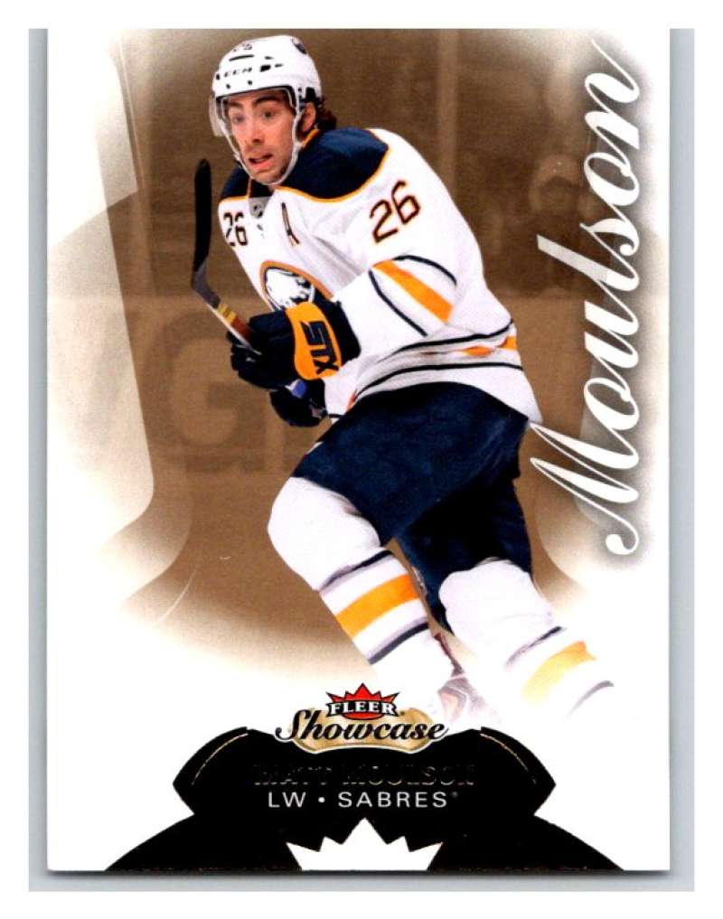 2014-15 Upper Deck Fleer Showcase #64 Matt Moulson Sabres NHL Mint Image 1